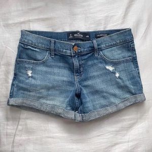 Hollister MIDI Denim Shorts